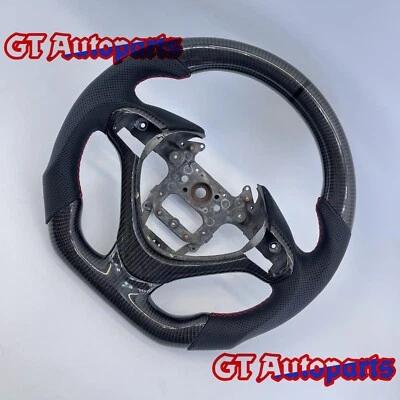 Fit for Acura TSX 2009-2014 with Trim Carbon Fiber Steering Wheel - Image 1 of 4