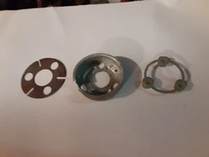 71-74 Amc Jeep Amx Javelin 3 Spoke Rally Steering Wheelhorn Button Mounting... - Picture 1 of 3