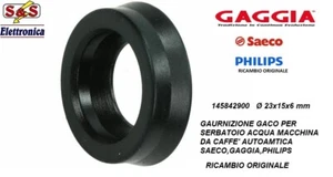 145842900 GUARNIZIONE GACO PER SERBATOIO D'ACQUA MACCHINA SAECO MAGIC DE LUXE - Foto 1 di 2
