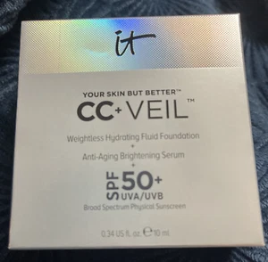 It Cosmetics CC+  VEIL~ RICH  ~ SPF 50+ Beauty Fluid Foundation BNIB - Picture 1 of 9