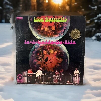 Iron Butterfly ~ In-A-Gadda-Da-Vida LP 1968 ATCO Records SD 33-250 Hype / Good - Image 1 of 4