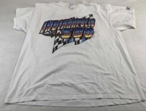 80s Vintage Mens XL Indianapolis 500 Indy Motor Speedway T Shirt - Picture 1 of 6