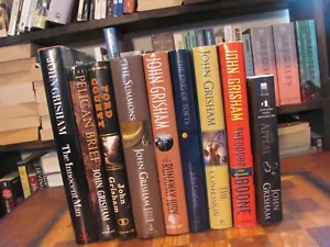 9-John Grisham-Pelikan Slip-The Confession-Appeal-Runaway Jury-HC/PB-Lot-1. Aufl. - Bild 1 von 7