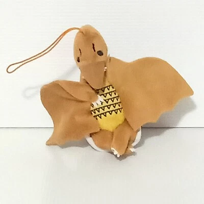 Gudetama x Godzilla Rodan Plush Mascot Strap Doll Toho FuRyu Prize Sanrio 5" - Image 1 of 4