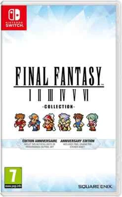 NINTENDO Final Fantasy I-VI Pixel Remaster Collection Anniversary Edition Switch Special