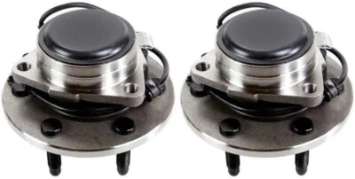 Par de cojinetes de buje delanteros para Chevrolet Tahoe 2001 2002 4,8 L 5,3 L con tracción trasera Foto 1 de 4