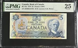 Canada, Bank of Canada, $5 1979 - Printer: CBNC - Picture 1 of 2