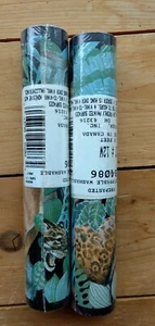 Lot of 2 Vintage Wallpaper Borders Jungle Animals 5 YDS Forest Ape/Rhino/Zebra - Picture 1 of 3