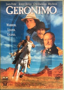 Geronimo (1993 Jason Patric, Robert Duvall, Gene Hackman) DVD AS NEW - Picture 1 of 3