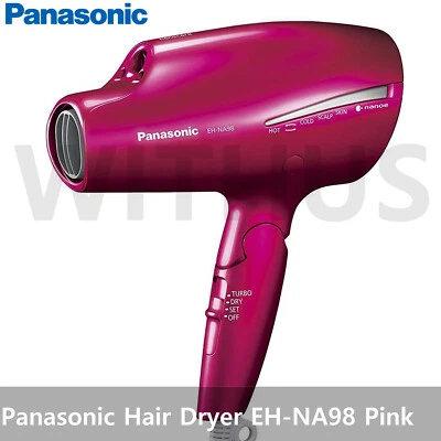 PANASONIC Nano care Hair Dryer EH-NA98 Pink Care 220V / 2~3days Fedex ship= - Image 1 of 4