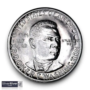 1946 Booker T. Washington Half Dollar (*BU/GEM Condition*) - Picture 1 of 2