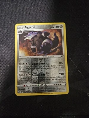 Aggron 111/198 Swsh06: Sword & Shield - Chilling Reign Reverse Holo - Image 1 of 2