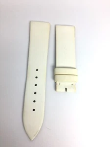 Piaget WPGT weißes Lederarmband - 18 mm - Bild 1 von 13