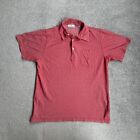 LACOSTE Herren Vintage Poloshirt Kurzarm Gr. M Polohemd Logo Polo A6705 Rosa