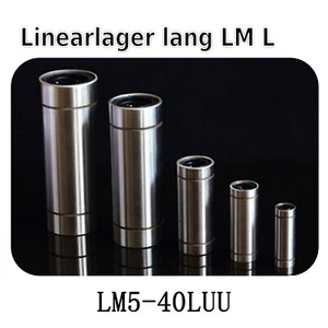 Linearlager LM5-40LUU 5-40mm Kugellager Ball Bearing CNC RepRap 3D Drucker Welle - Picture 1 of 6