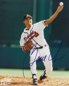 Signed 8x10 BRUCE CHEN Atlanta Braves Autographed photo - COA - Picture 1 of 1