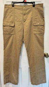 REI Co-Op Cargo Pants Cotton Khaki Tan Men's 40" Wasit x 31" Inseam - Picture 1 of 3