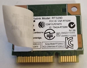 Ralink RT3290 2.4G WiFi Network Card 150Mbps Bluetooth 3.0 Mini PCI-E 690020-005 - Photo 1/3