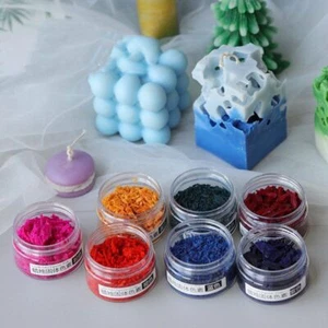 Scented Candle Making Wax - Solid Dye Paints Mold Candle Making Supplies 10g Set - Picture 1 of 12