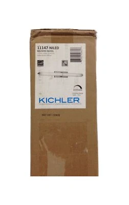 KICHLER Independence 11 in Brushed Nickel Integrated LED Linear Vanity Light Bar - Image 1 of 2