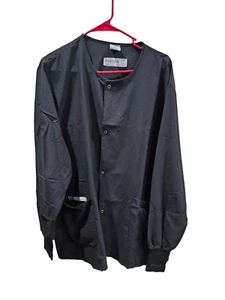 Medline L scrub top black - Picture 1 of 16