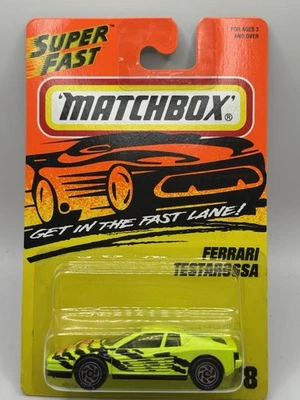 Matchbox Super Fast Ferrari Testarossa #78 - 1:64 Diecast Car - Image 1 of 4