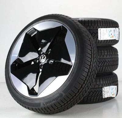 VW ID.3 10A Winterräder Conti Alufelgen 20 Zoll felgen Sanya 10A601025B - Bild 1 von 4