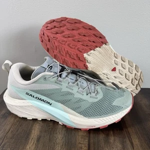 Salomon Sense Ride 5 Para mujeres Talla 10 Zapatillas de Trail Running Lily Pad Rainy Day Gorp - Imagen 1 de 20