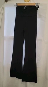 ALL IN MOTION Black Flare Leg Yoga Pants Leggings Size XS - Picture 1 of 2