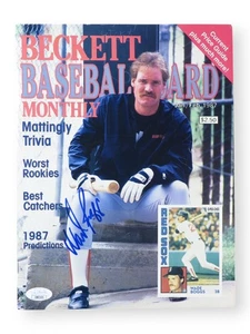 Wade Boggs Signed Autographed Magazine Beckett 1987 Red Sox JSA CB83165 - Picture 1 of 4