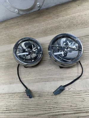 1968 Mustang GT Fog Light Pair Excellent / Bezels - Image 1 of 4