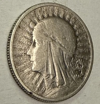 Moneda de plata Polonia 1932 2 Zlote Foto 1 de 4