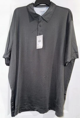 CHAPS Ralph Lauren Black Onyx Driwear Golf Polo Shirt Mens 3XL NWT - Image 1 of 4