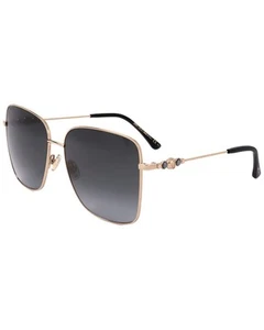 Jimmy Choo Women's Hester 59Mm Sunglasses Women's Gold - Picture 1 of 3
