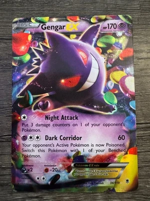 Gengar EX 34/119 XY - Phantom Forces Holo - Image 1 of 2
