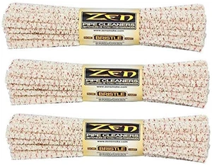 Bundles Pipe Cleaners Hard Bristle, 132 Count (Pack of 3),Yellow - Picture 1 of 12