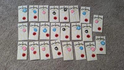 Lot of (23) New Cleopetra Enameled Boutique Dog ID Tags Engravable iMARC System  - Image 1 of 4