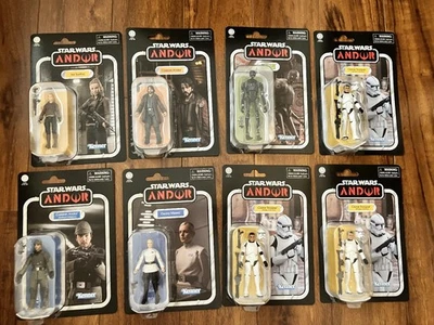 LOTE ANDOR Colección Vintage Star Wars x8 TVC Cassian Aldhani Vel Dedra K-2S0 + Foto 1 de 4