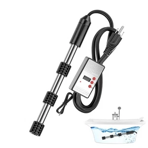 2000w Immersion Water Heater with Thermostat Temperature Control Black-2000w - Picture 1 of 9