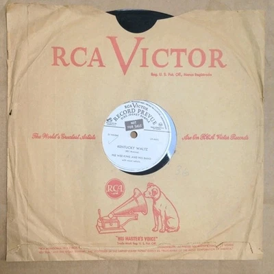 Pee Wee King & his band PROMO Country VINYL 78 My adobe hacienda~ Kentucky waltz - Image 1 of 2
