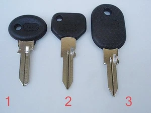 2 Uncut Blank keys Ferrari Fiat alfa romeo 208 gts 348 f40 mondial testa rossa - Picture 1 of 1