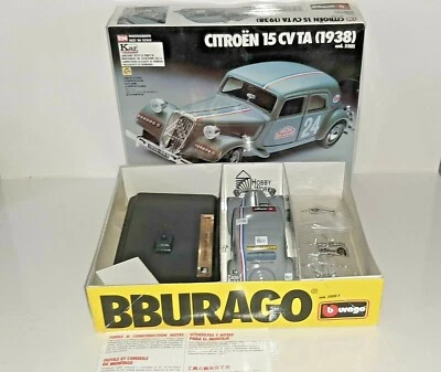 BURAGO 1/24 CITROEN 15 CV TA 1938 KIT MONTAGGIO COD.5525 - Immagine 1 di 4