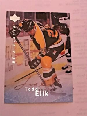  1995-96 Be A Player Autographs #S89 Todd Elik - Image 1 of 2