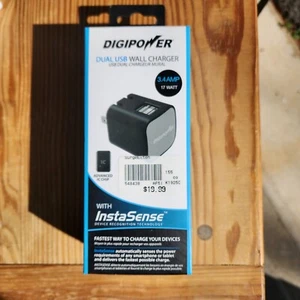 PE InstaSense(TM) 3.4-Amp Dual-USB Wall Charger - Picture 1 of 3