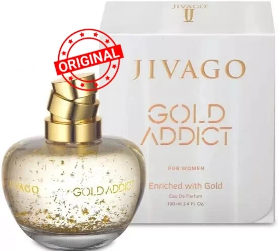 Парфюмерная вода для женщин Jivago Gold Addict 💯оригинальная 3,4 жидких унции /100 мл аромат - Изображение 1 из 1