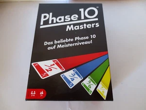Phase 10 Masters Kartenspiel Mattel - Das Spiel komplett mit Spielanleitung - Bild 1 von 4