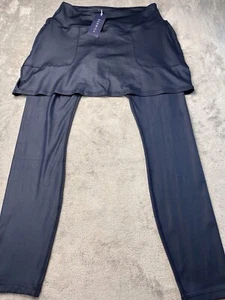 Renwick Shine leggings con gonna donna skort tennis pickleball blu navy - Foto 1 di 8