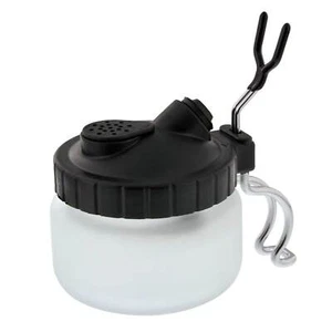 Airbrush 3 in 1 Cleaning Pot with Holder; Cleans Out Art Paint, Holds Airbrush - Picture 1 of 5