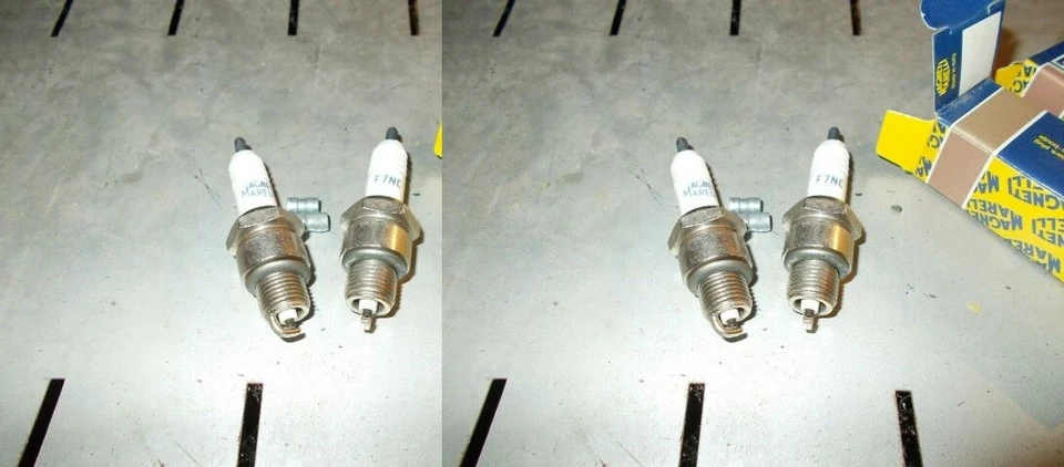 4 X CANDELA MARELLI F7NC CITROEN DS CX DAF 44 66 FORD TAUNUS PORSCHE 356 VOLVO - Immagine 1 di 4