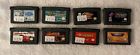 Game Boy Advance GBA Lot (8 Games) Tested Working 🔥￼